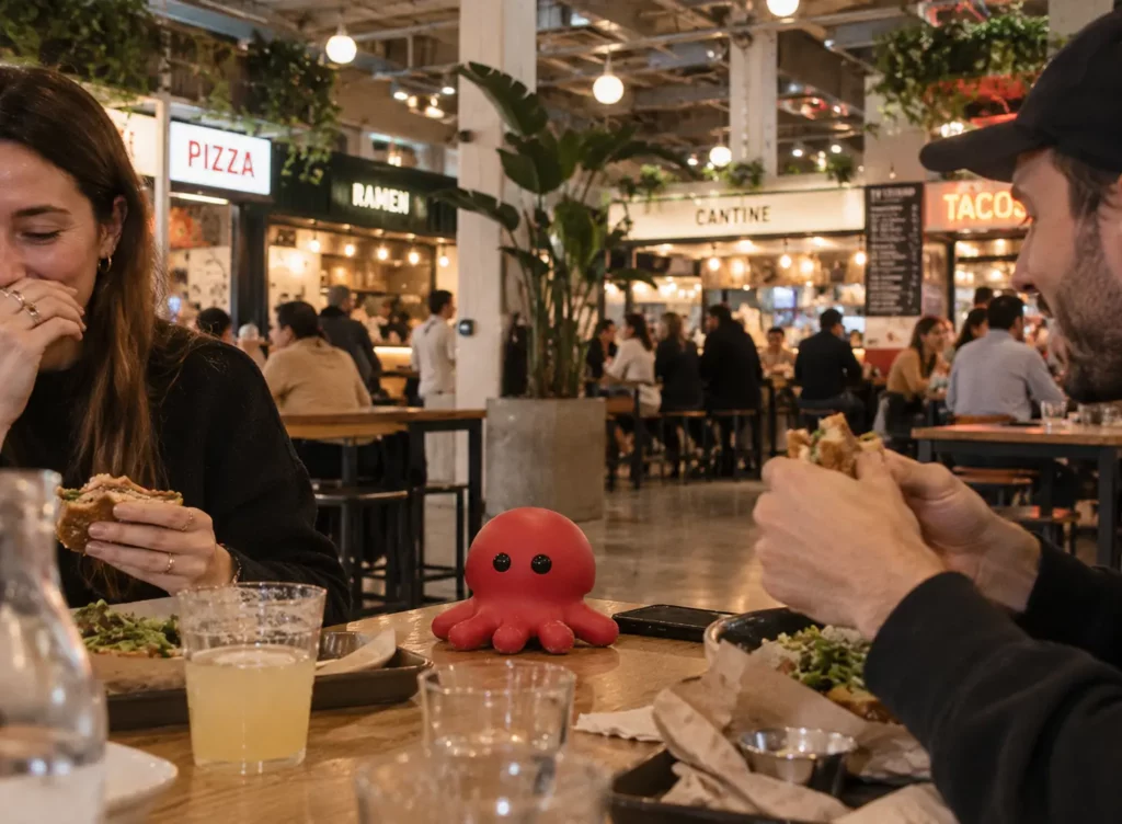 Food cost control for food court